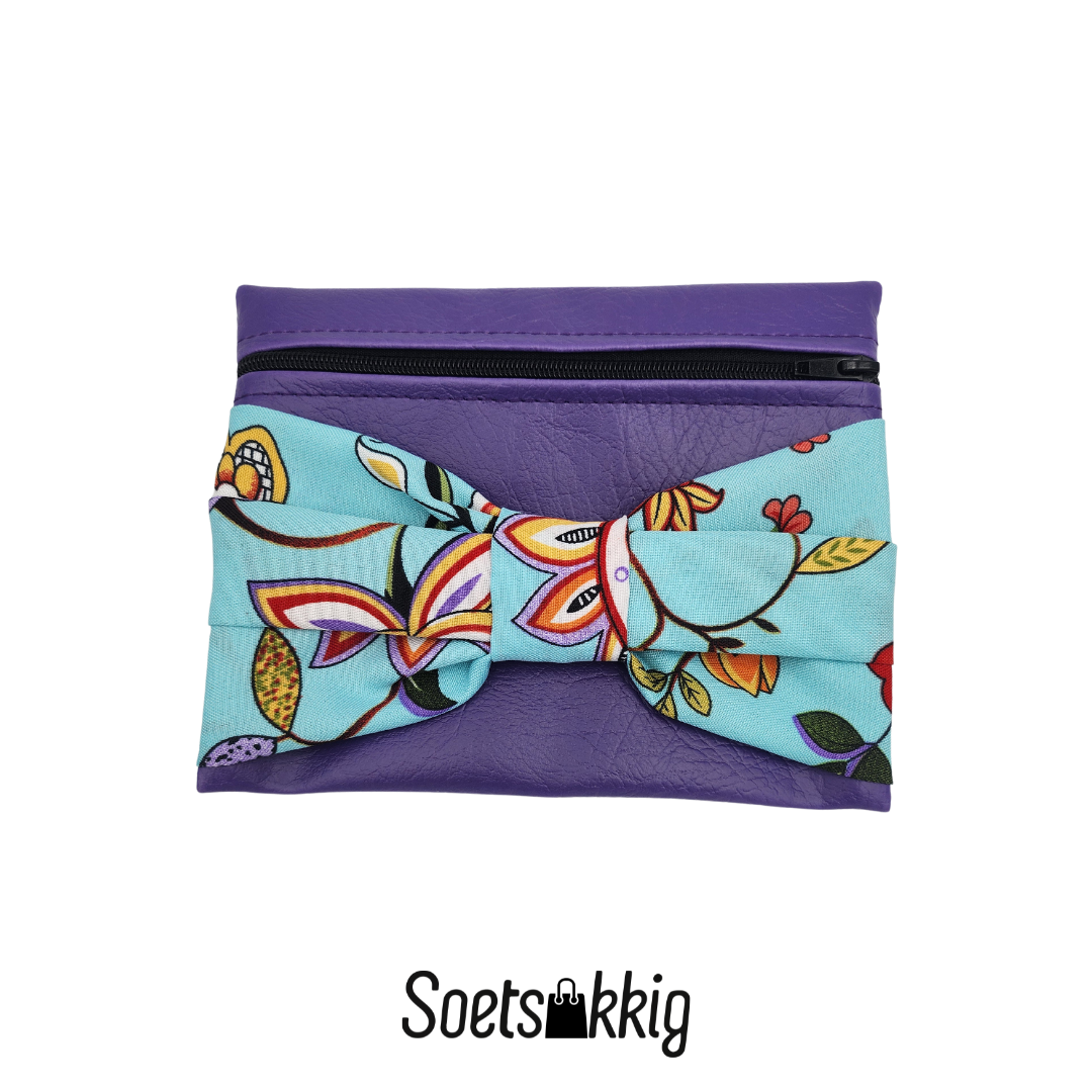 Limited Summer Range Bow Tie Zip Bag