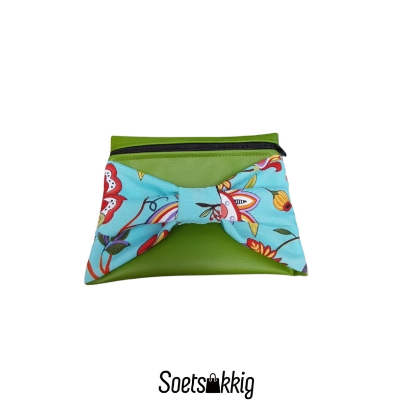 Limited Summer Range Bow Tie Zip Bag